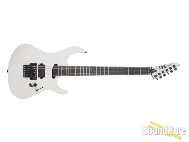 LTD MV-1000 Pearl White Guitar #W26030776 — image 4