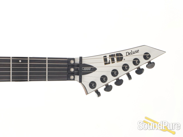 LTD MV-1000 Pearl White Guitar #W26030776 — image 8