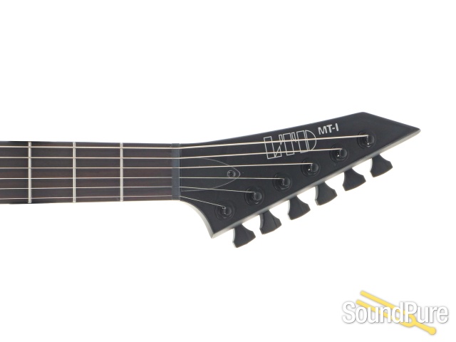 LTD MT-1 Obsidian Metallic Guitar #W25091447 — image 8