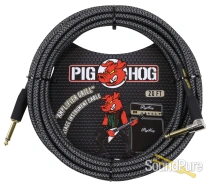 Pig Hog "Amplifier Grill" Instrument Cable, 20ft Right Angle