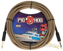 Pig Hog "Tuscan Brown" Instrument Cable, 20ft