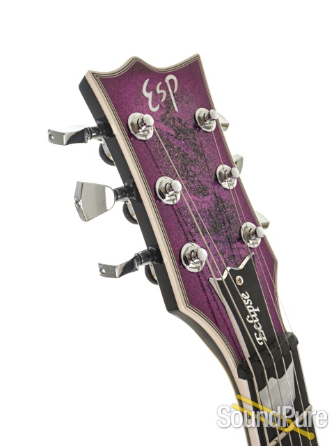 ESP Eclipse Custom Purple Peel Guitar #E5341252 — image 10