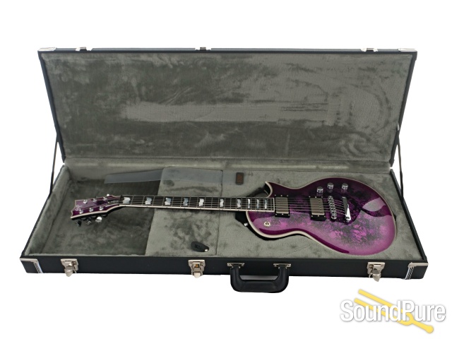 ESP Eclipse Custom Purple Peel Guitar #E5341252 — image 5