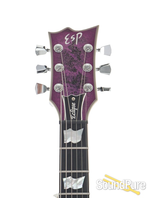 ESP Eclipse Custom Purple Peel Guitar #E5341252 — image 8