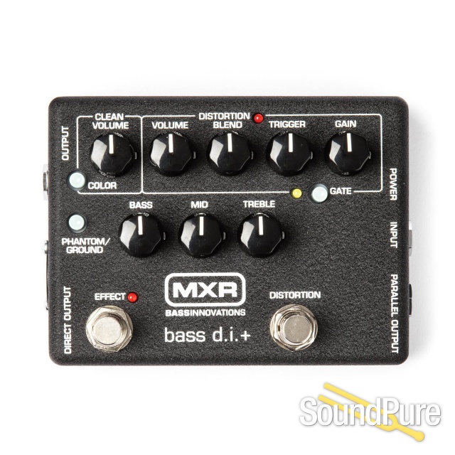 MXR M80 Bass DI+ Bass Distortion Pedal