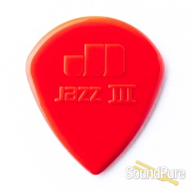 Dunlop 47P3N Jazz III Nylon Guitar Pick - 6 Pack