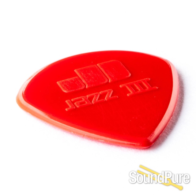 Dunlop 47P3N Jazz III Nylon Guitar Pick - 6 Pack — image 2
