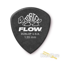 Dunlop 558P1.35 Tortex Flow Guitar Pick - 12 Pack