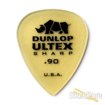 Dunlop 433P.90 Ultex Sharp Guitar Pick - 6 Pack