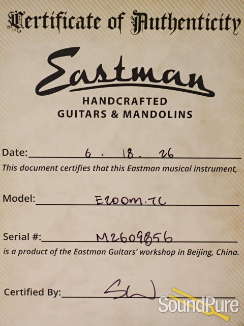 Eastman E20OM Thermo-Cured Guitar #M2609856 — image 5