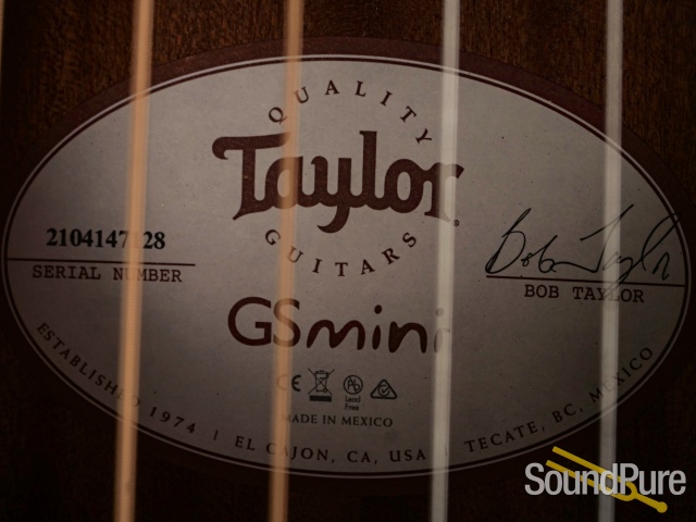 Taylor GS Mini Sapele Guitar #2104147128 - Used — image 8