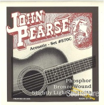 John Pearse #570C Custom Phosphor Bronze Guitar Strings