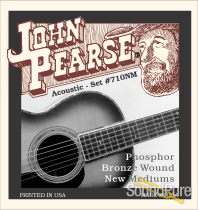John Pearse #710NM PH Bronze New Medium Guitar Strings