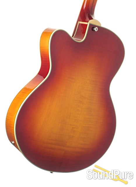 Comins GCS-16-1 Violin Burst Archtop Guitar #118247 - Used — image 2