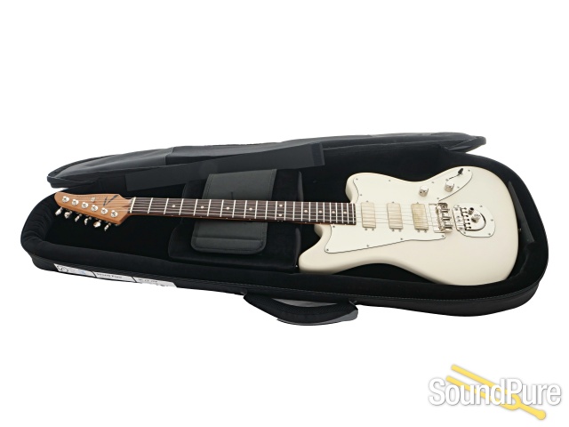 Anderson Raven Classic Satin Olympic White Guitar #06-22-26P — image 6