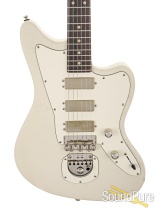 Anderson Raven Classic Satin Olympic White Guitar #06-22-26P