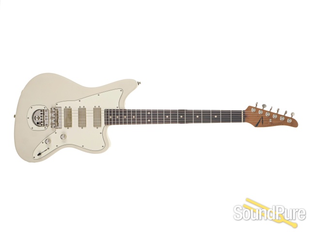 Anderson Raven Classic Satin Olympic White Guitar #06-22-26P — image 9