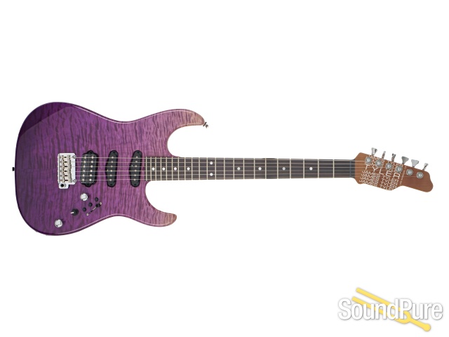 Tyler Studio Elite HDX Amethyst Fade Guitar #26380 — image 4