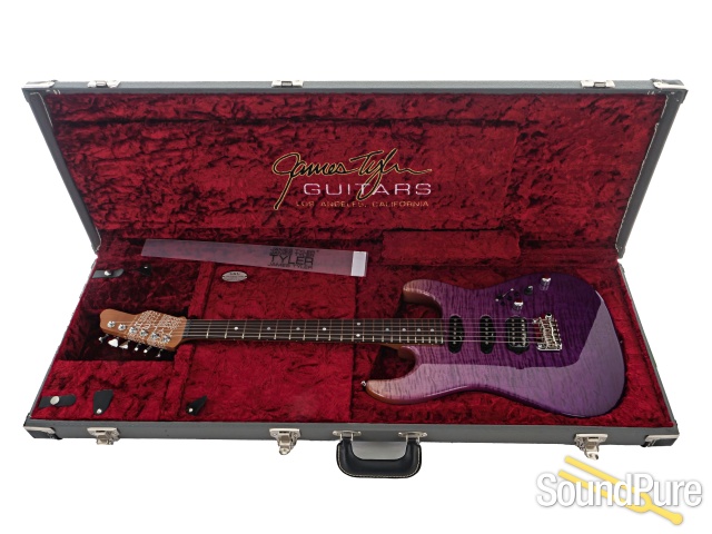 Tyler Studio Elite HDX Amethyst Fade Guitar #26380 — image 5