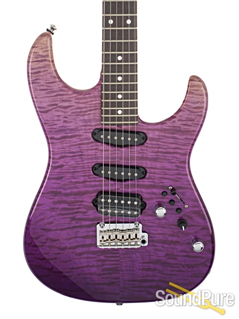 Tyler Studio Elite HDX Amethyst Fade Guitar #26380