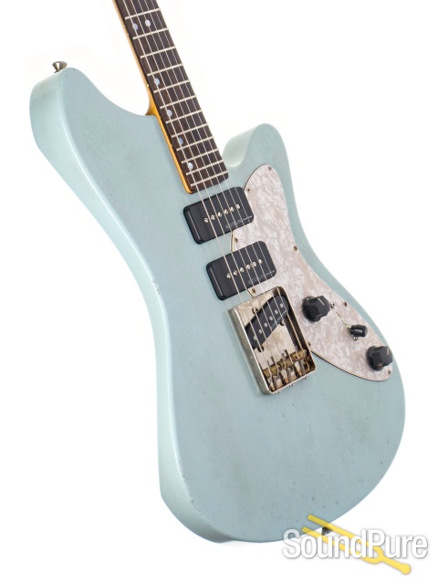 John Page DL Sonic Blue Guitar #CG0030 — image 2