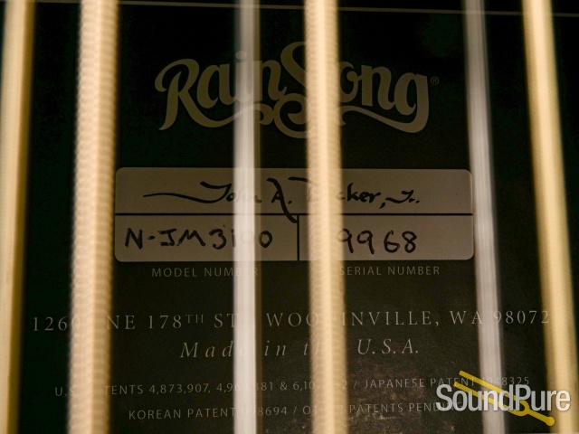 RainSong N-JM3100 12-String Guitar #19968 - Used — image 8