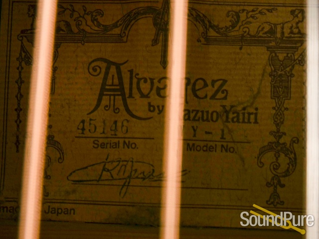 Alvarez Yairi WY-1 Guitar #45146 - Used — image 7