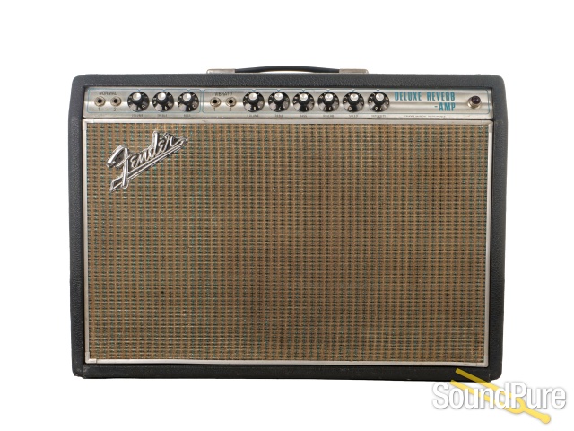 Fender Vintage 1969 Dlx Reverb Combo Amp #A29750 - Used
