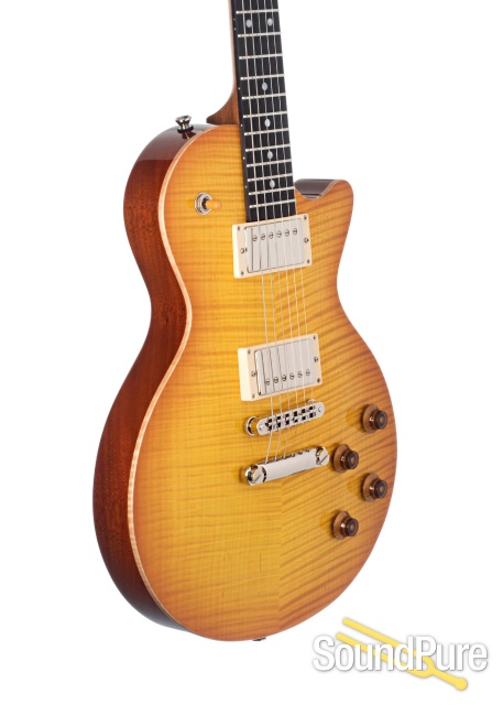 Tuttle Carve Top Standard Ice Tea Burst Guitar #16 - Used — image 6