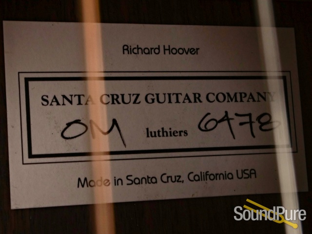Santa Cruz OM Guitar #6478 — image 8