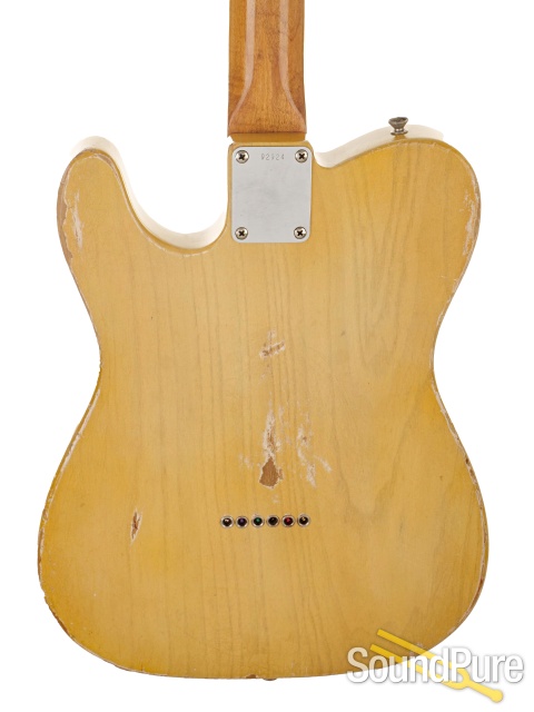 Fender 1962 Blonde Telecaster Guitar #92924 - Used — image 4