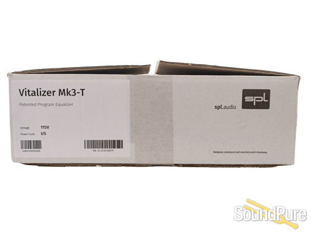 SPL Stereo Vitalizer Mk3-T Program Equalizer - Used — image 2