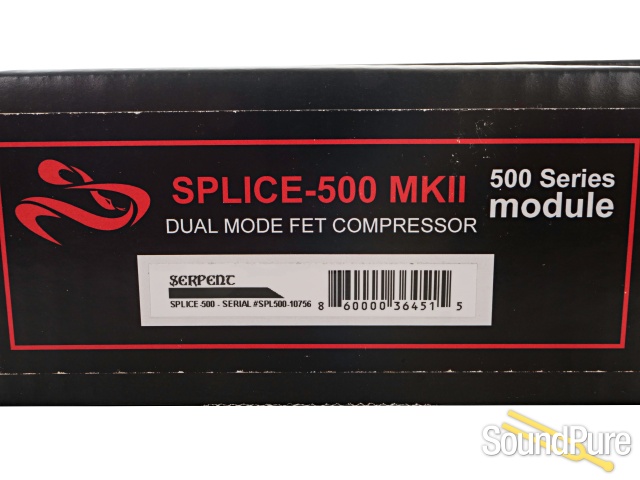 Serpent Audio Splice SA76 MKII 500 Series Compressor - Used — image 2
