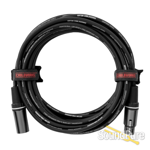 Gator Cableworks Composer Series XLR Microphone Cable - 15ft