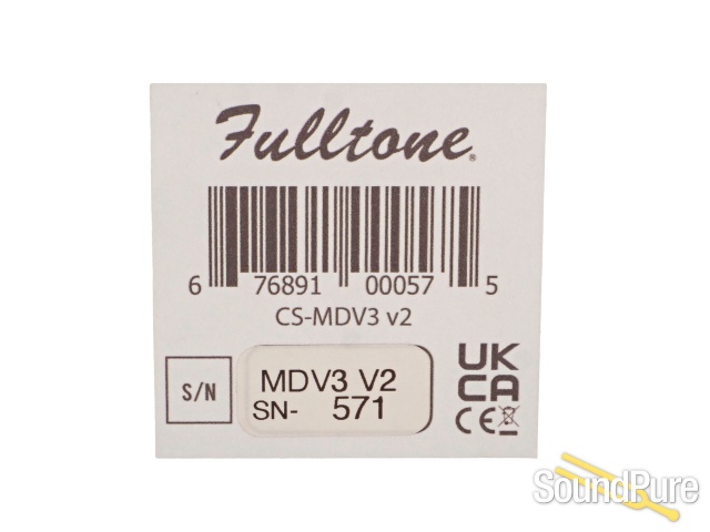 Fulltone Mini Deja Vibe MDV3 V2 Pedal #571 - Used — image 4