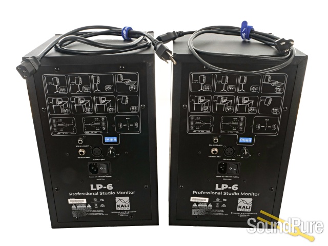 Kali Audio LP-UNF Ultra-Nearfield Monitor Pair Black - Used — image 3