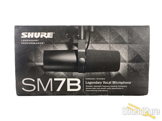 Shure SM7B Large Diaphragm Dynamic Microphone - Used