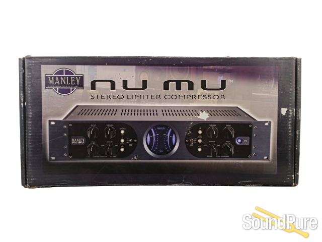 Manley Nu Mu Variable Mu Stereo Compressor - Used