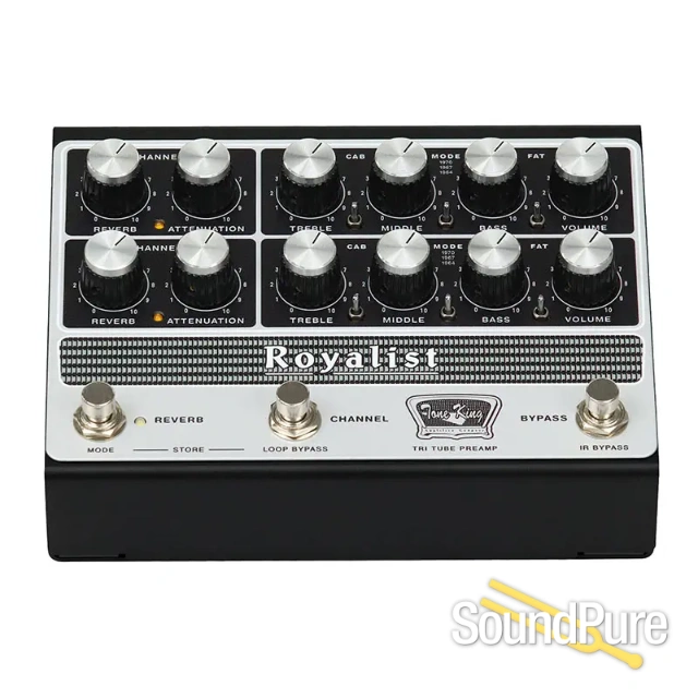 Tone King Royalist Tri-Tube Preamp Pedal — image 3