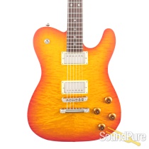 Tuttle Deluxe T Cherry Burst Nitro Electric Guitar #7 - Used