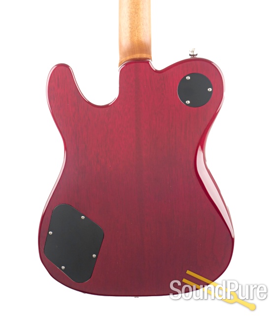 Tuttle Deluxe T Cherry Burst Nitro Electric Guitar #7 - Used — image 4