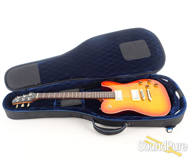Tuttle Deluxe T Cherry Burst Nitro Electric Guitar #7 - Used — image 5