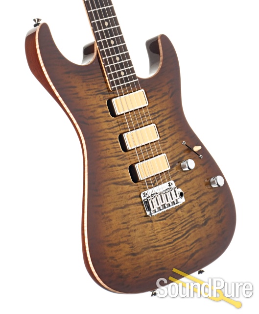 Anderson Drop Top Burst Guitar #02-07-24A - Used — image 5