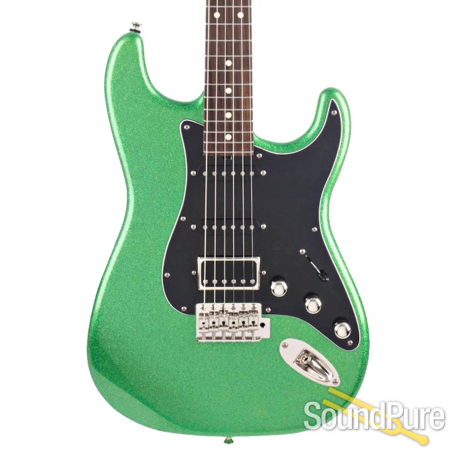 Tuttle Tuned S Green Sparkle Electric Guitar #680 - Used — image 1