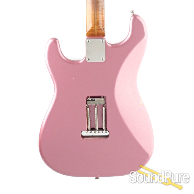 TMG Custom Dover Burgundy Mist Electric Guitar #5011921-Used — image 8