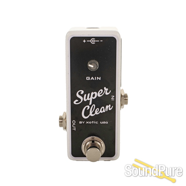 Xotic Super Clean Booster Pedal #0434 SCB - Used