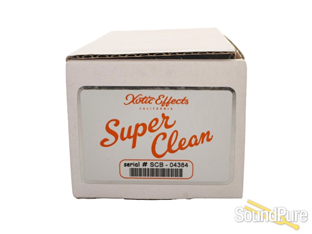 Xotic Super Clean Booster Pedal #0434 SCB - Used — image 2