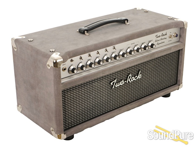 Two Rock Silver Sterling Signature 100w Amp Head #29 - Used — image 2