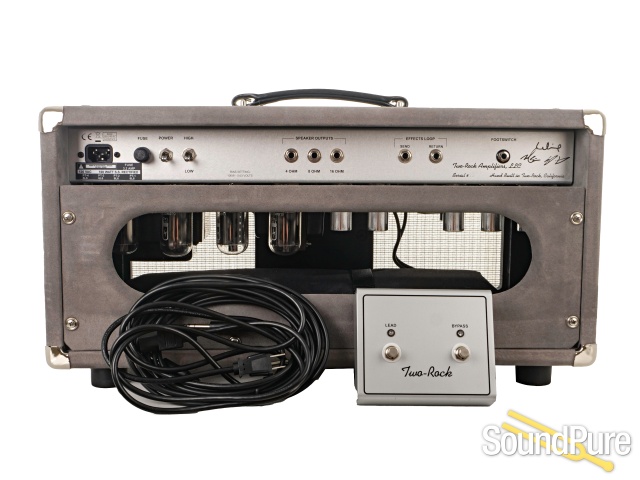 Two Rock Silver Sterling Signature 100w Amp Head #29 - Used — image 4