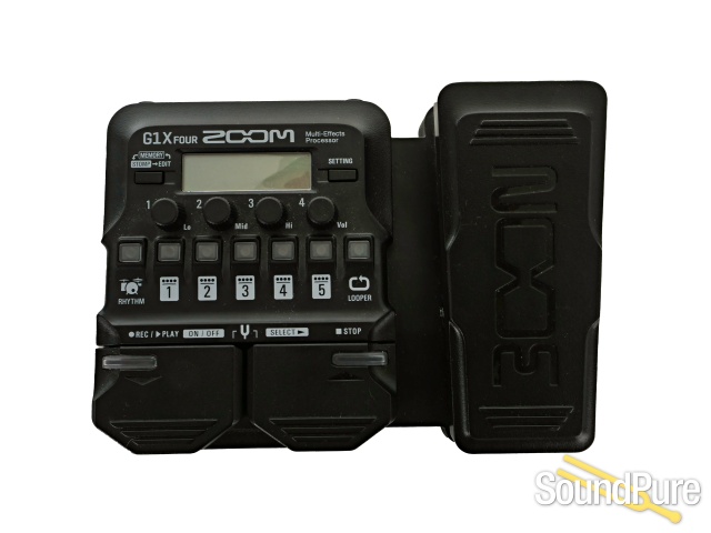 Zoom G1X FOUR Pedal Multi-Effects Processor - Used